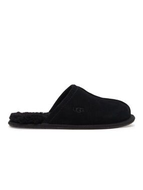 UGG Pearle UGGplush™ Scuff Classic Black Suede Slippers